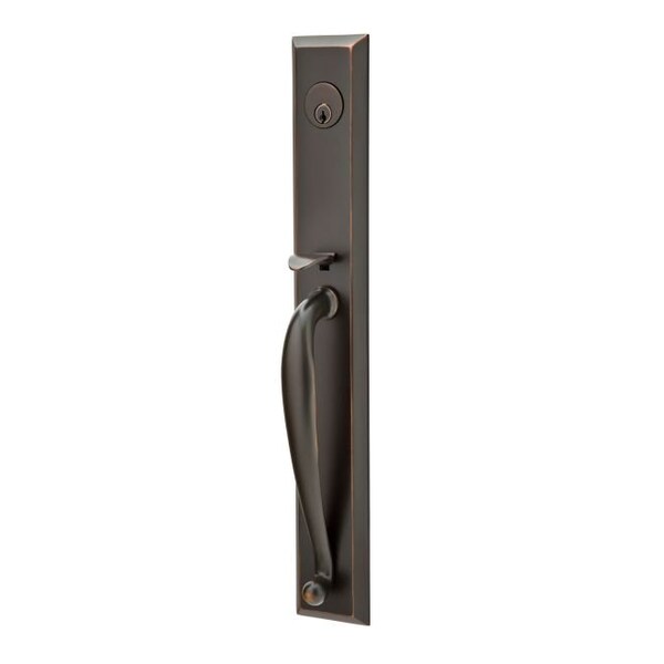 Emtek Oil Rubbed Bronze Handleset F133352SIOUS10BRH212 F133352SIOUS10BRH212 - main